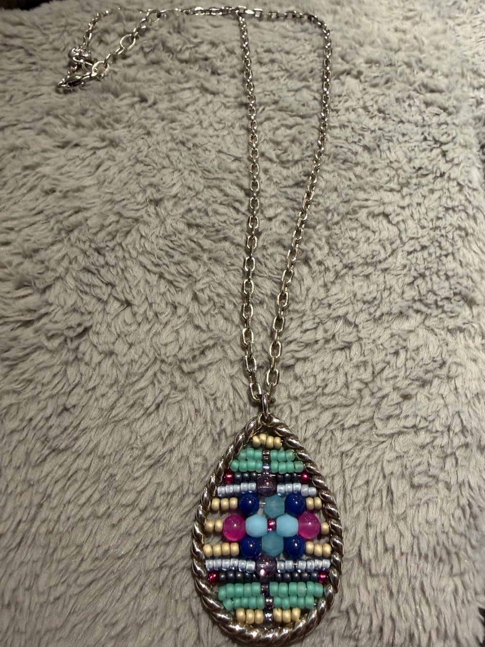 Brighton Southwestern-Themed Beaded Necklace